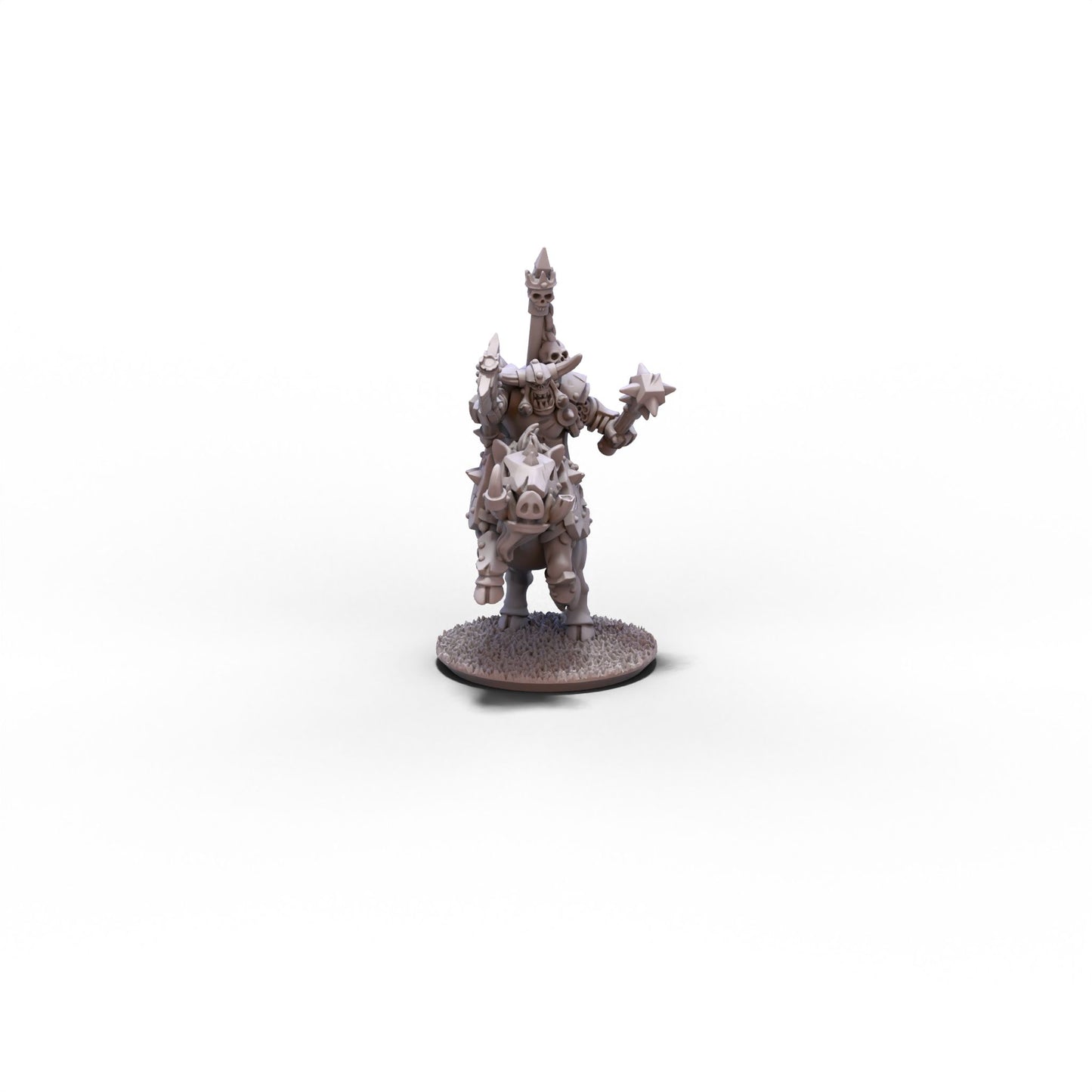 Orcs and Goblins (FD) | Orc Hero on Boar | 10mm/15mm