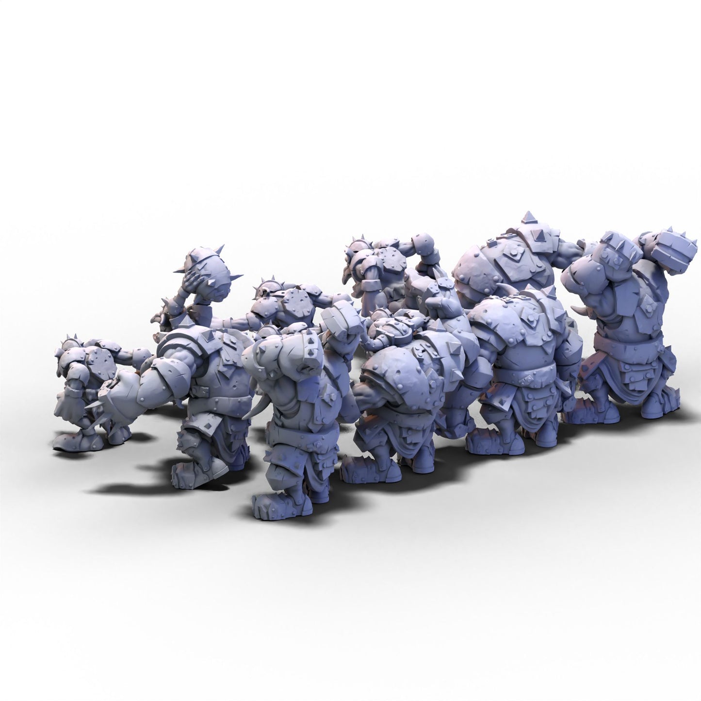 Da Black Rock Killaz | Black Orcs Starter Team | 32mm