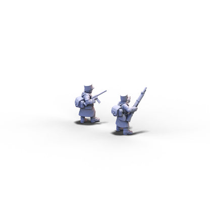 France | Officers | 15mm/28mm miniatures