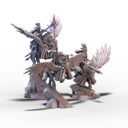 Gallia | Knights on Pegasus | 28mm/32mm