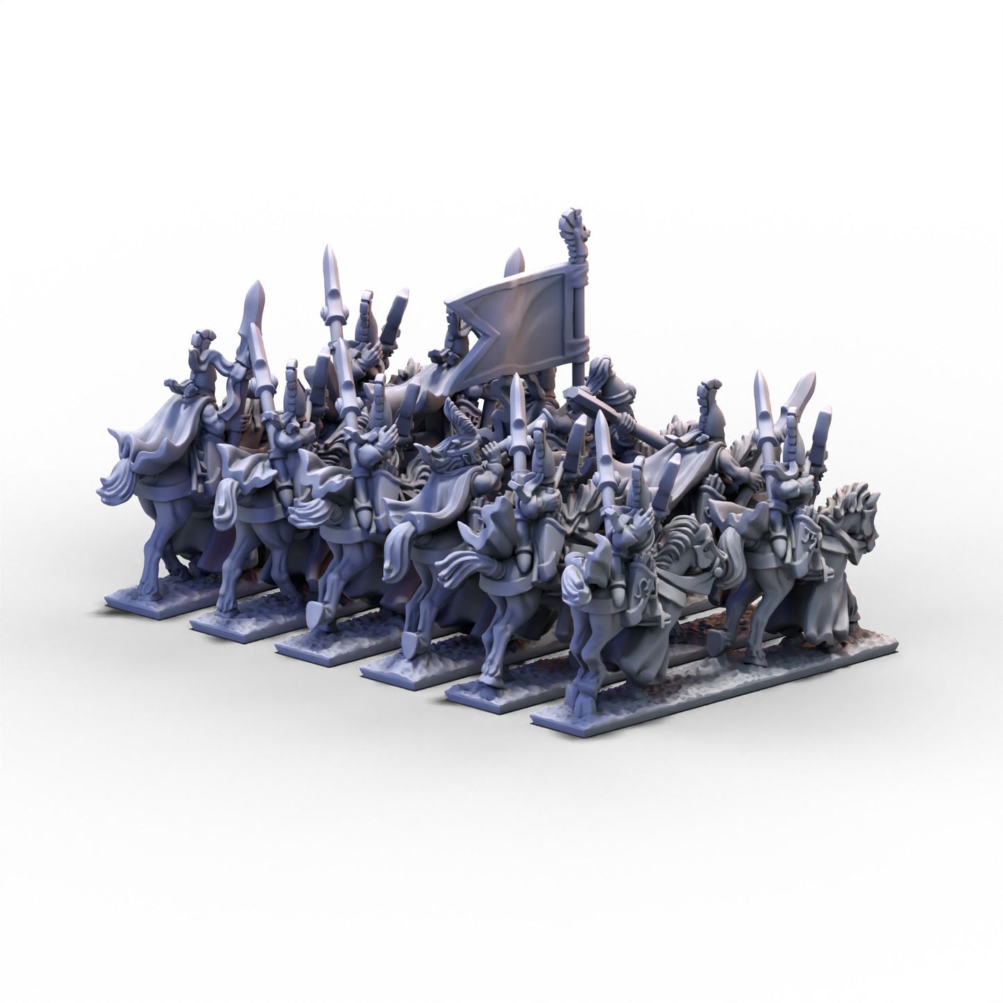 Noble Elves | Light Cavalry Unit 2 | 10mm/15mm