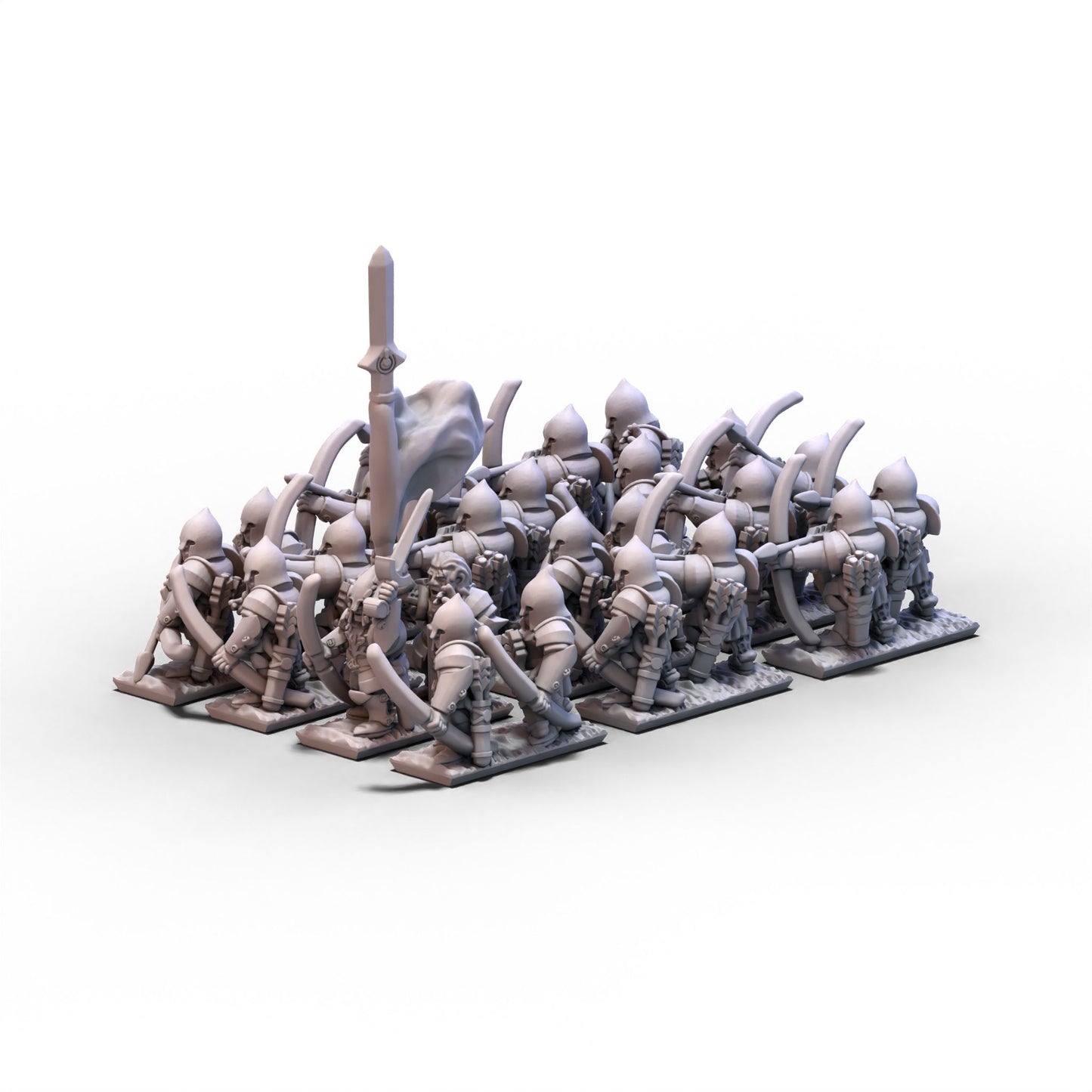 White Tree Kingdom | White Tree Archers Unit 2 | 10mm/15mm