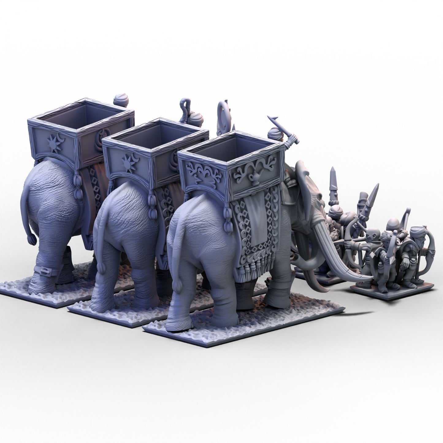 Araby | Elephants Unit | 10mm/15mm