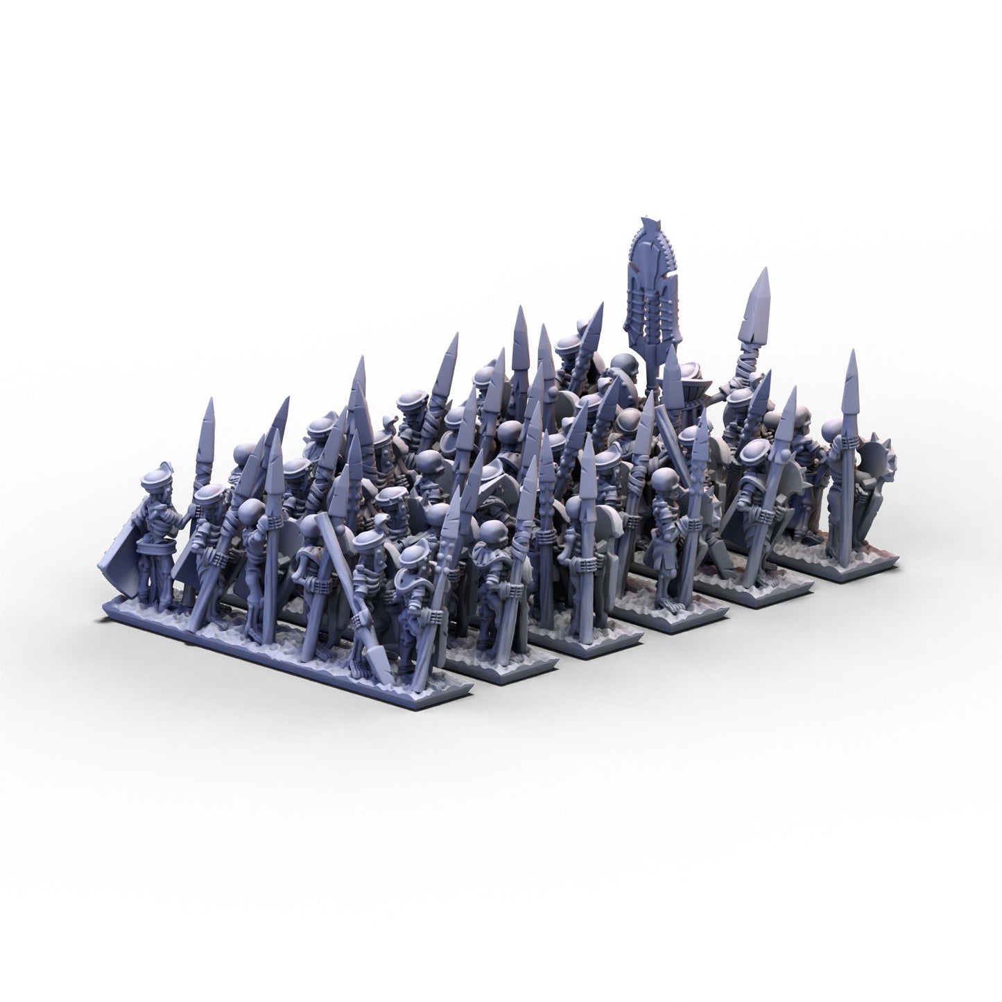 King of Sands | Skeletons (Spears) Unit 1 | 10mm/15mm