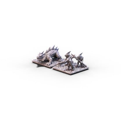 Reptilians | Fire Lizards Unit 1 | 10mm/15mm