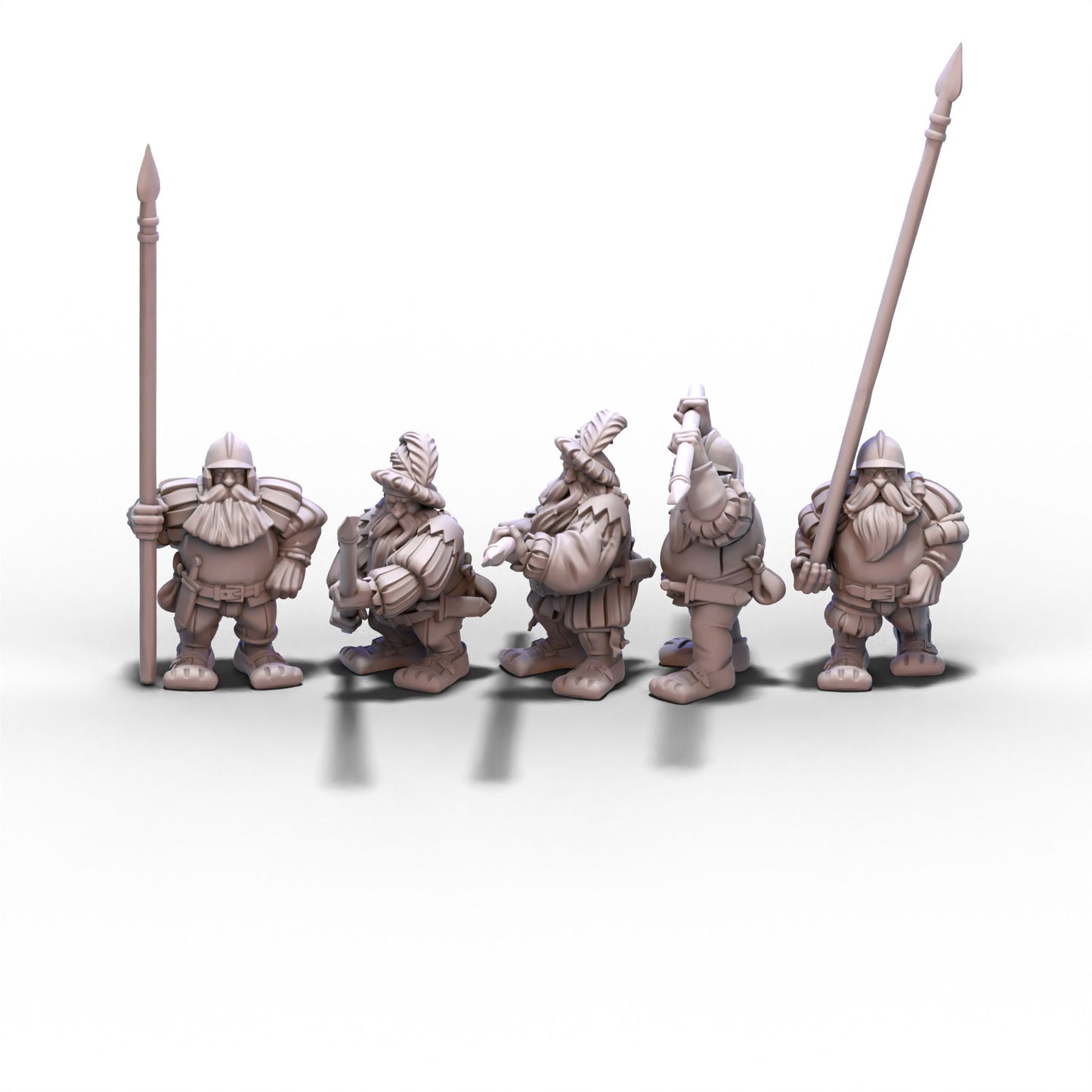 Sons of Ymir | Dwarf Pikemen | 28mm/32mm