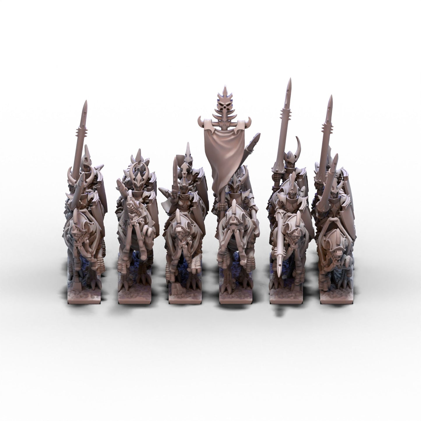 Dire Elves | Heavy Cavalry Unit 1 | 10mm/15mm