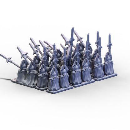 White Tree Kingdom | White Tree Royal Guard Unit (3 Stands) | 10mm/15mm