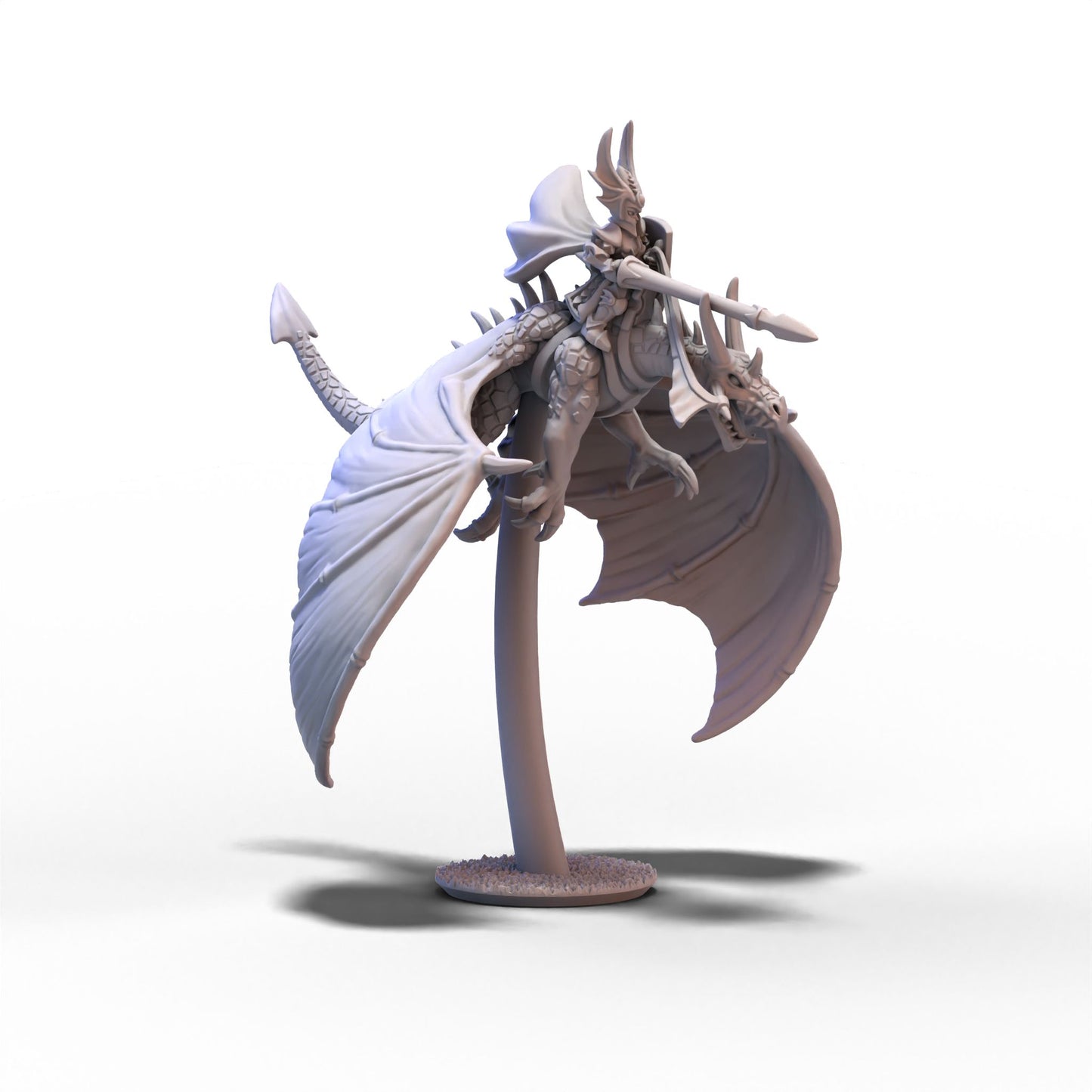 Noble Elves | Dragon Rider 2 (Flying) | 10mm/15mm