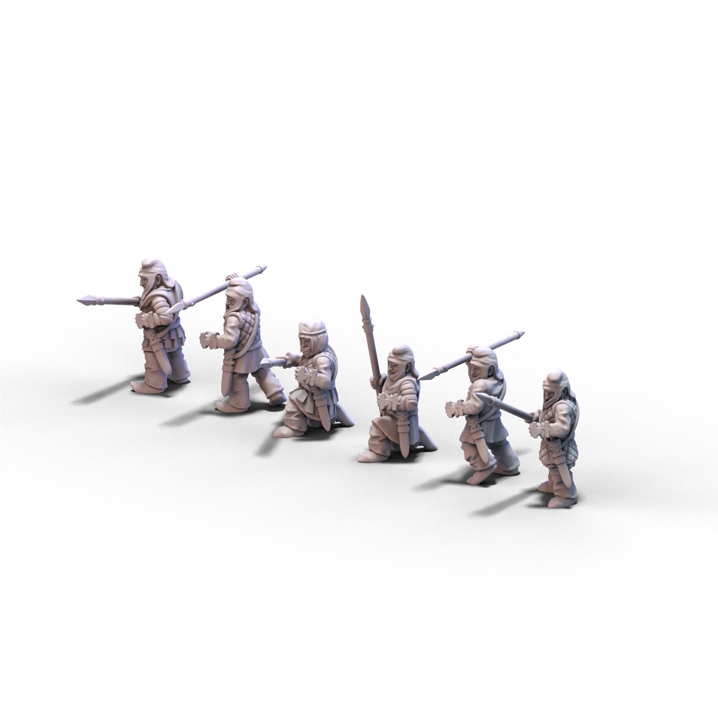 Persia | Persian Sparabara with Spears | 15mm/28mm miniatures