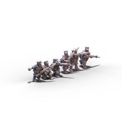 Germany | Afrika Korps Riflemen | 15mm/28mm miniatures