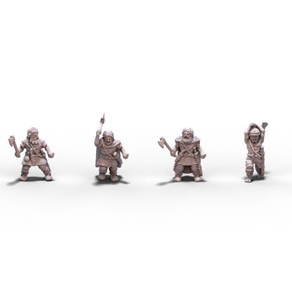 Germanic Tribes | Germanic Warriors (Axe) | 15mm/28mm miniatures