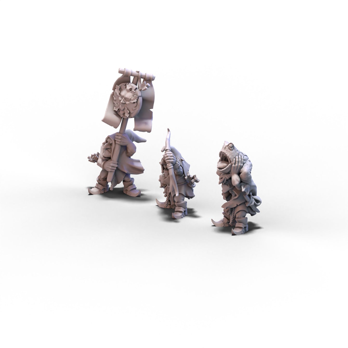 Goblin Tribes | Swamp Goblins with Bows | 28mm/32mm