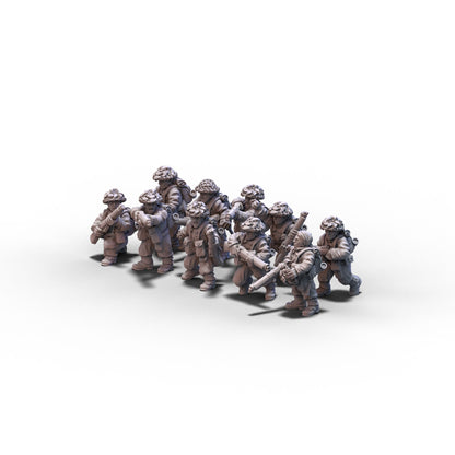 Commonwealth | Riflemen | 15mm/28mm miniatures