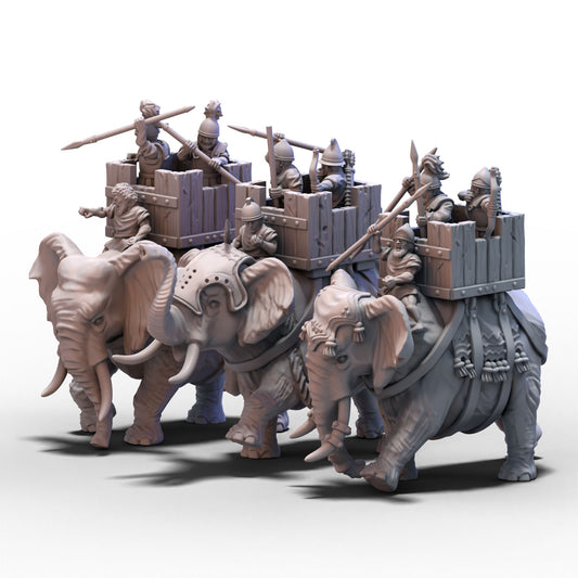 Carthage | Carthaginian War Elephants | 15mm/28mm miniatures