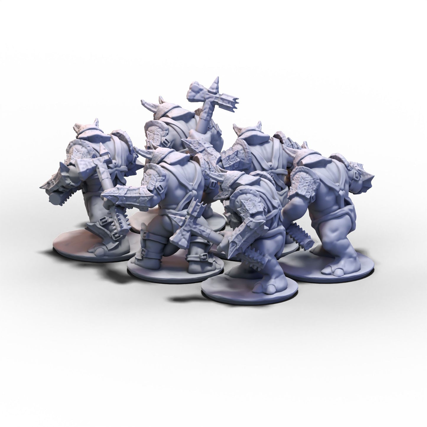 Morghei | Armoured Trolls Unit 1 | 10mm/15mm