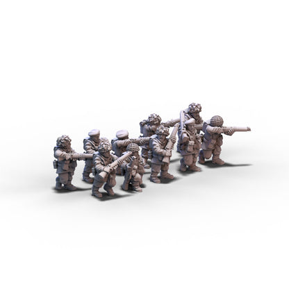 Great Britain | Airborne Riflemen | 15mm/28mm miniatures