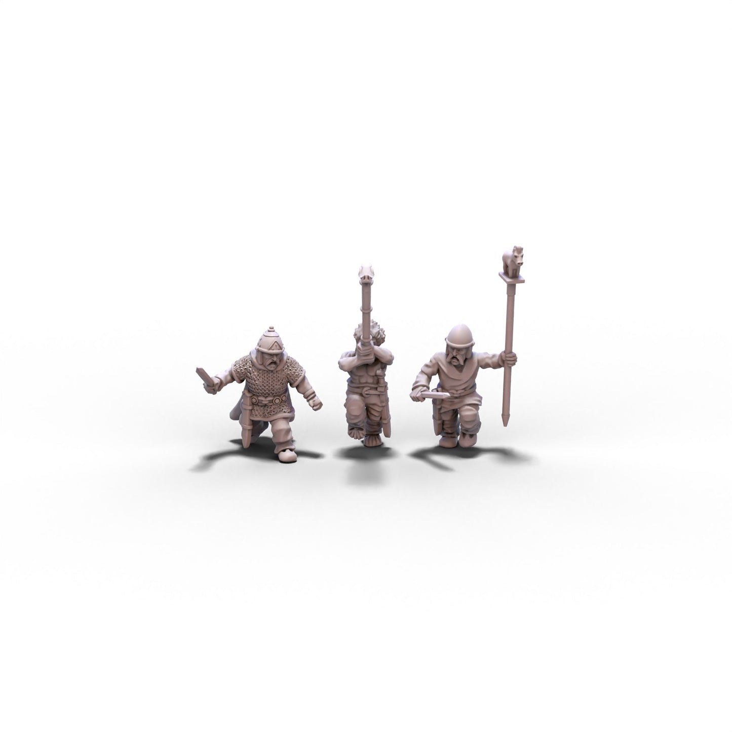 Celts | Celtic Warriors Command Group B | 15mm/28mm miniatures