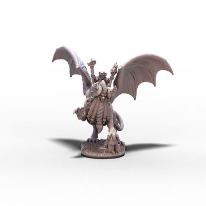 Dwarf Demonsmiths | Sorcerer on Lammasu (Helmet) | 10mm/15mm