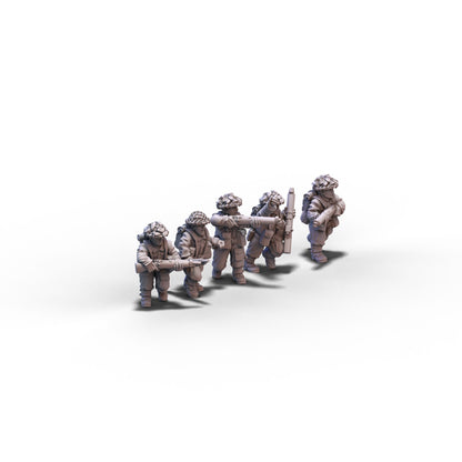 Commonwealth | Riflemen Squad 1 | 15mm/28mm miniatures