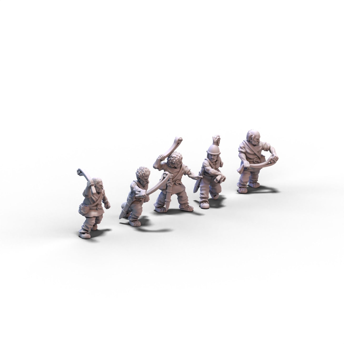 Celts | Celtic Warriors (Sling) | 15mm/28mm miniatures