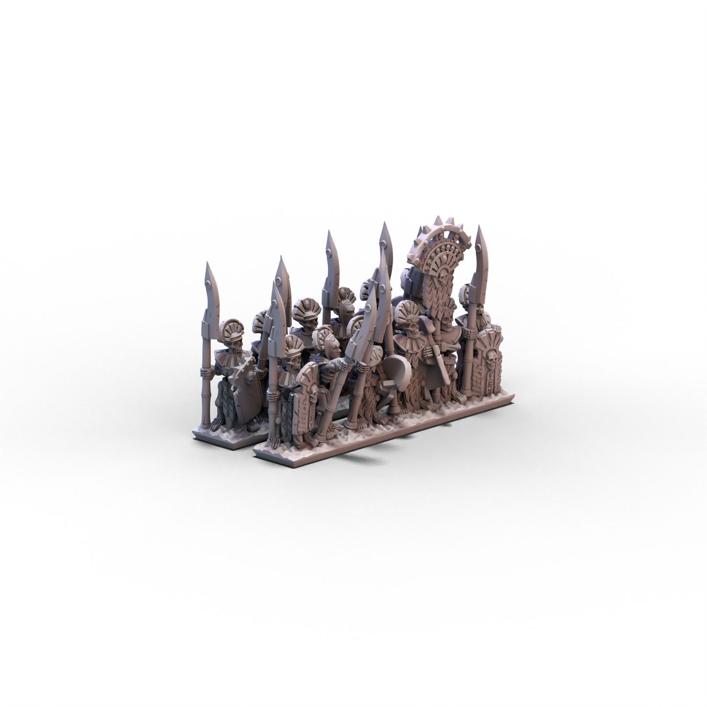 King of Sands | Skeleton Guards (Spears) | 10mm/15mm