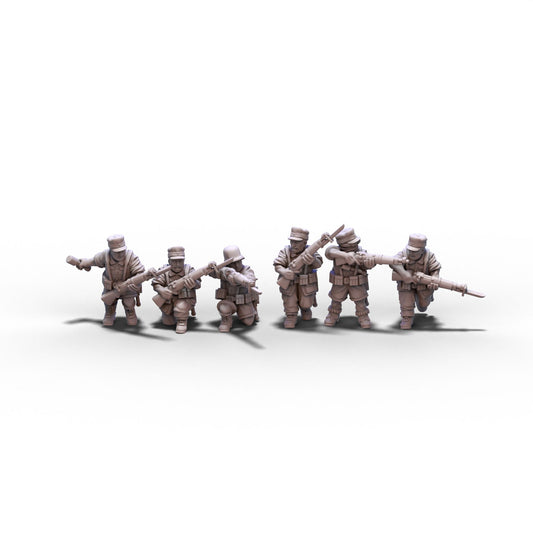 Germany | Afrika Korps Riflemen | 15mm/28mm miniatures