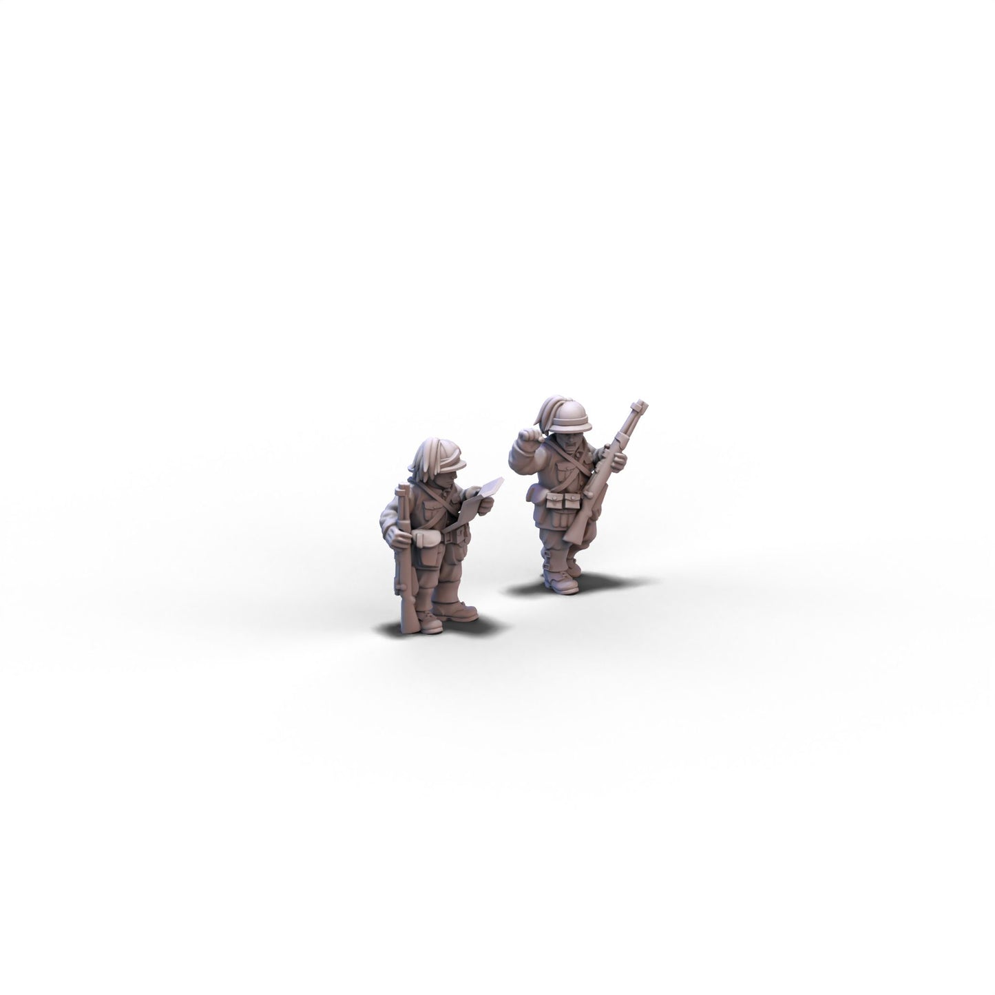 Italy | Officers | 15mm/28mm miniatures