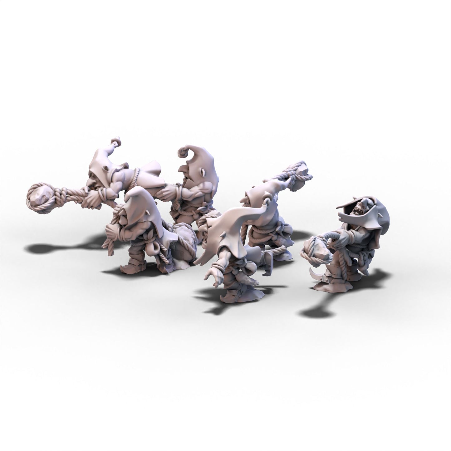 Goblin Tribes | Swamp Goblin Stonethrowers | 28mm/32mm