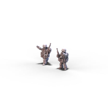 USA | Officers | 15mm/28mm miniatures