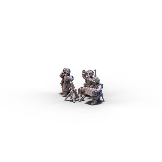 USA | Airborne Medium Mortar | 15mm/28mm miniatures