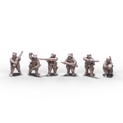 Germany | Riflemen (Alternative Version) | 15mm/28mm miniatures