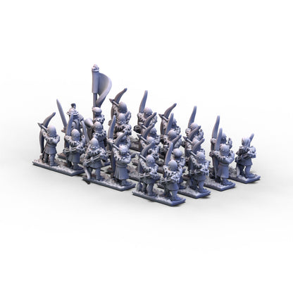 Chivalric Knights | Archers Unit 1 | 10mm/15mm