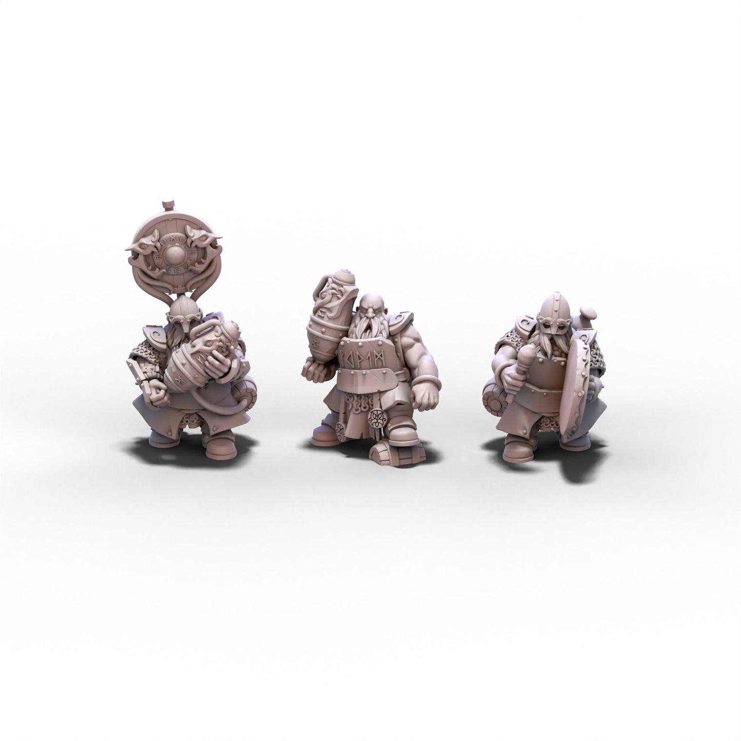 Sons of Ymir | Dwarf Firespitters | 28mm/32mm