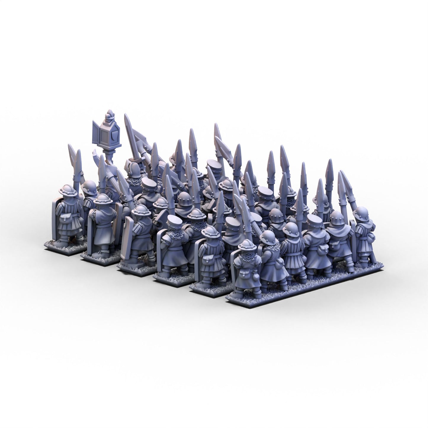 Chivalric Knights | Retainers Unit 2 | 10mm/15mm