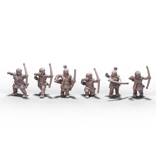 Germanic Tribes | Germanic Archers | 15mm/28mm miniatures