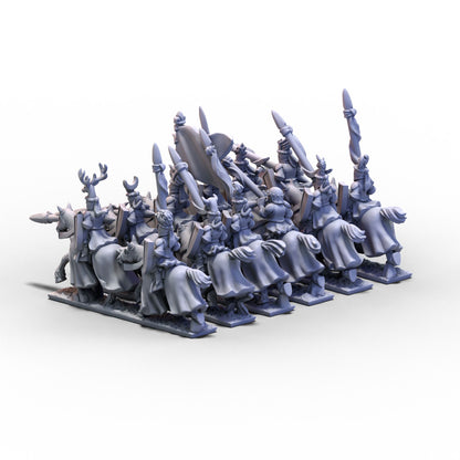 Chivalric Knights | Knights of the Realm Unit 1 | 10mm/15mm