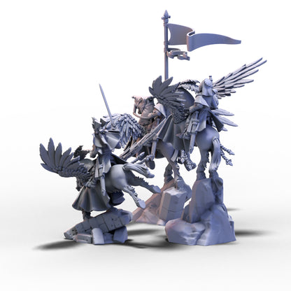 Gallia | Knights on Pegasus | 28mm/32mm