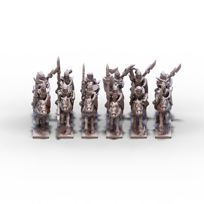 Dire Elves | Light Cavalry Unit 2 | 10mm/15mm