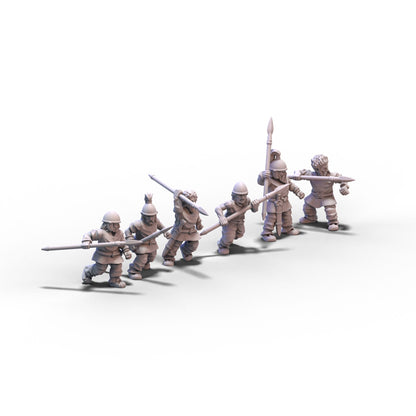 Celts | Celtic Warriors (Spear) | 15mm/28mm miniatures