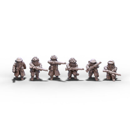 Commonwealth | Winter Riflemen | 15mm/28mm miniatures