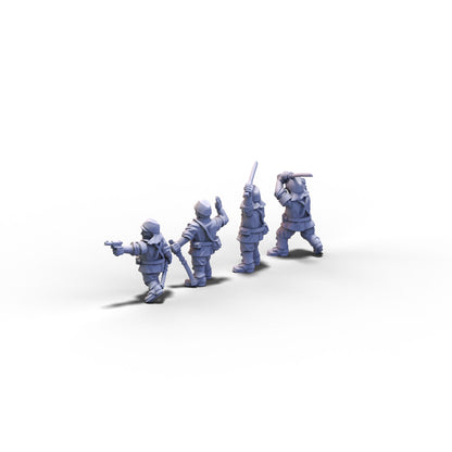 Japan | Officers | 15mm/28mm miniatures