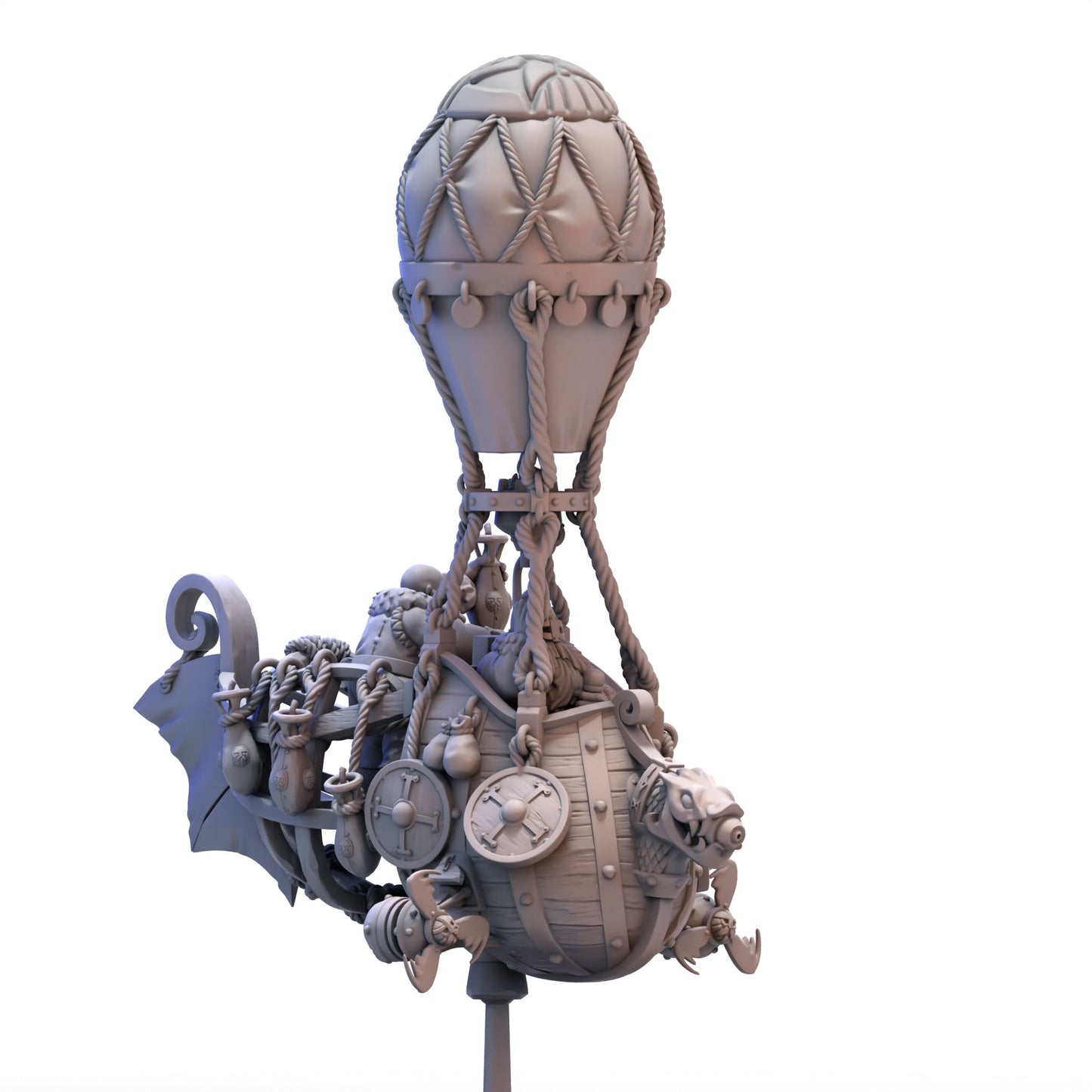 Sons of Ymir | Dwarf Flying Machine (Long Version - Balloon) | 28mm/32mm