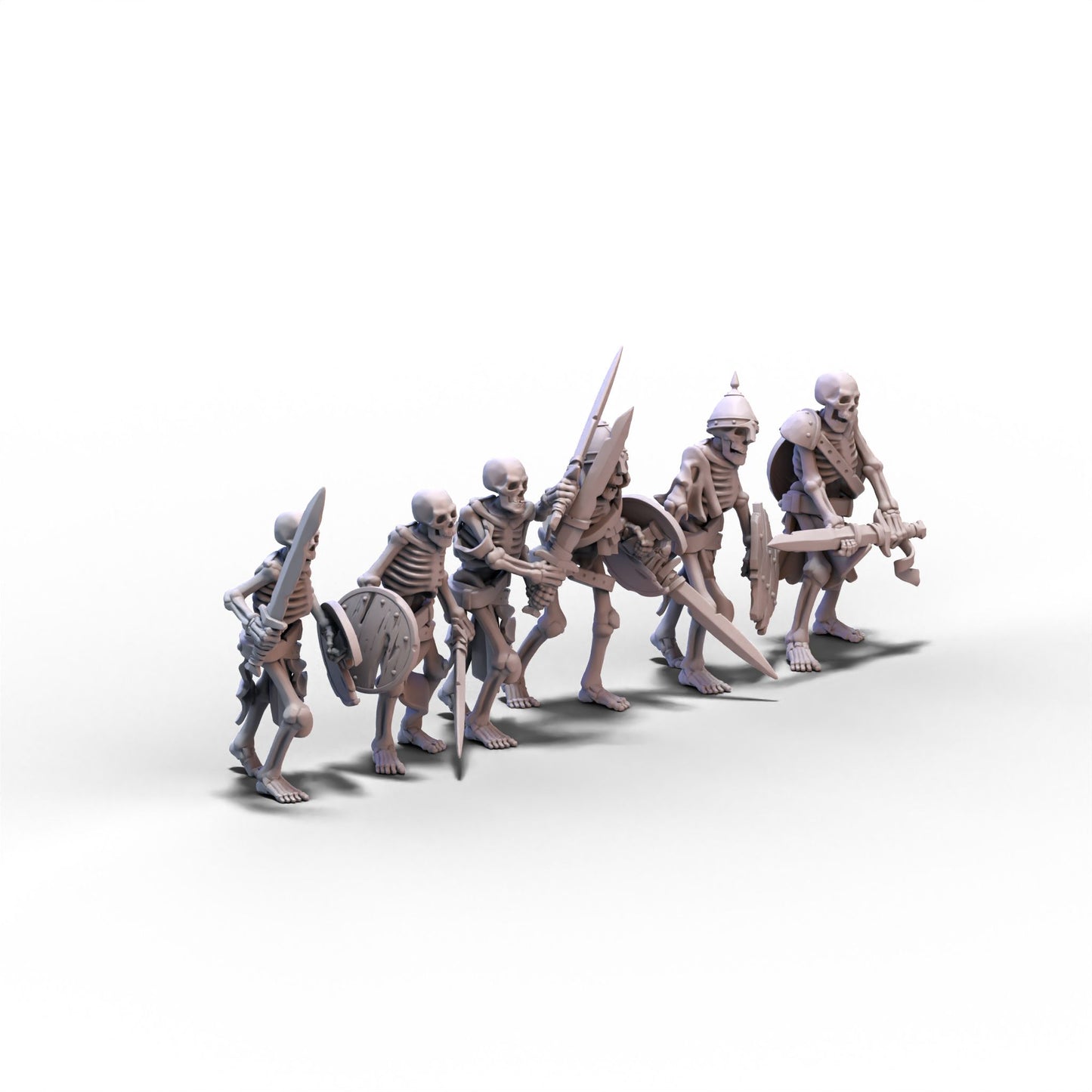 Transilvanya | Skeleton Warriors with Swords | 28mm/32mm