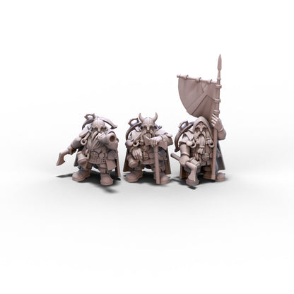 Sons of Ymir | Dwarf Rangers with Crossbows | 28mm/32mm