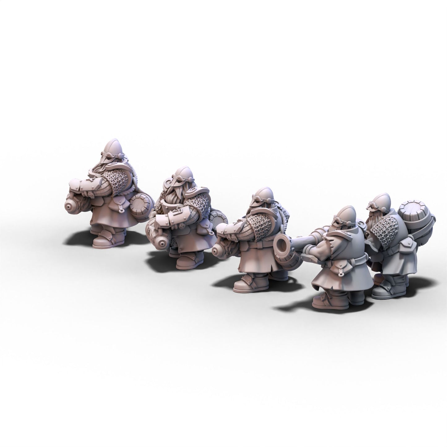 Sons of Ymir | Dwarf Firespitters | 28mm/32mm