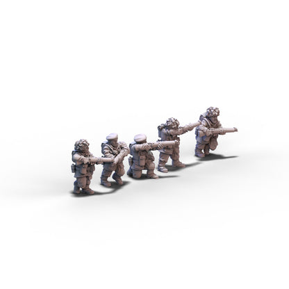 Great Britain | Airborne Riflemen Squad 1 | 15mm/28mm miniatures