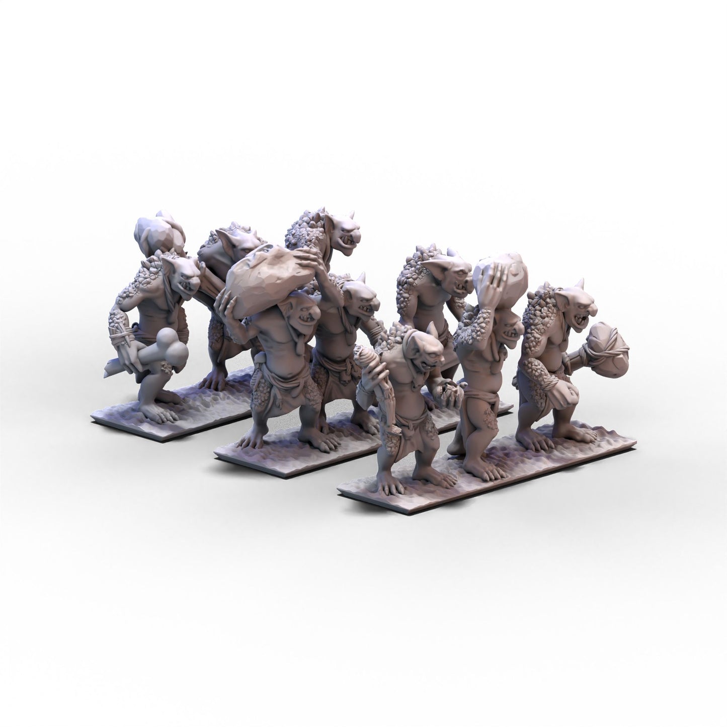 Orcs and Goblins (GSM) | Trolls Unit | 10mm/15mm