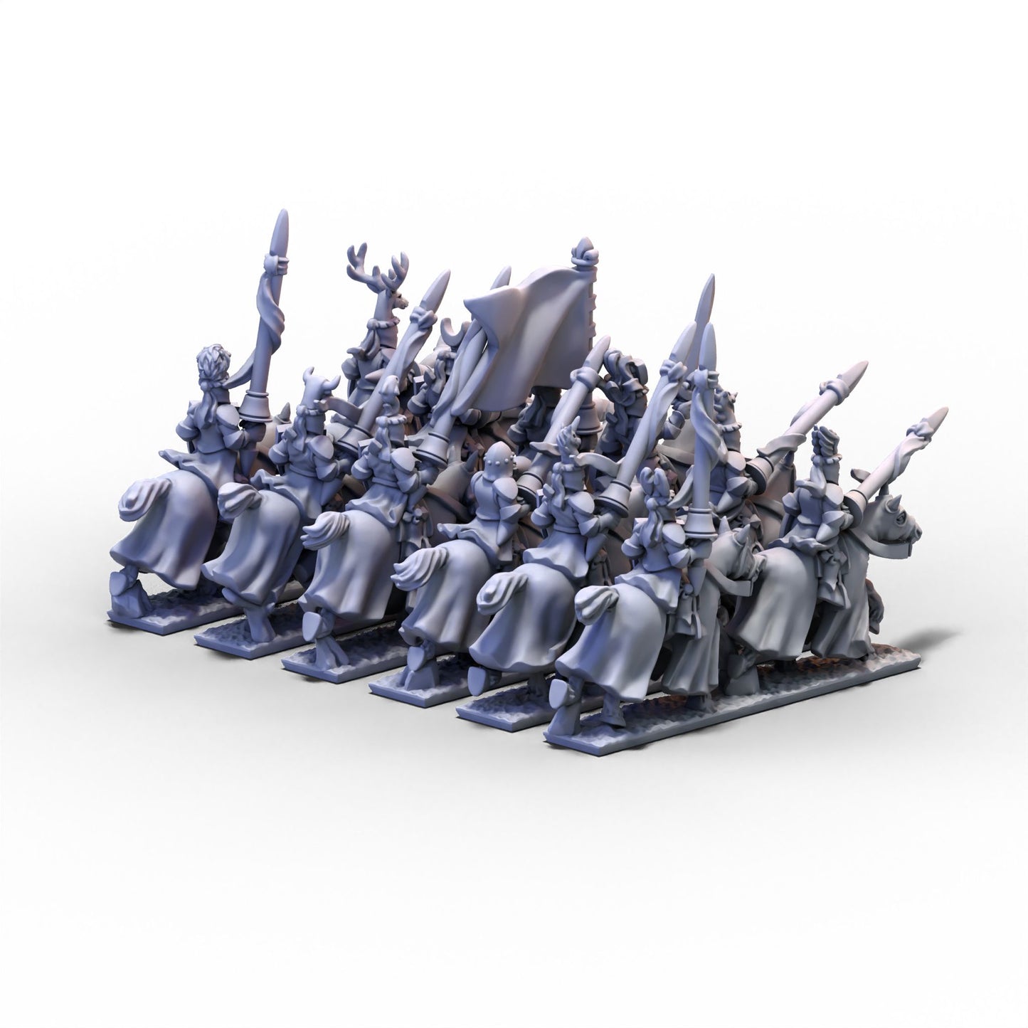 Chivalric Knights | Knights of the Realm Unit 1 | 10mm/15mm