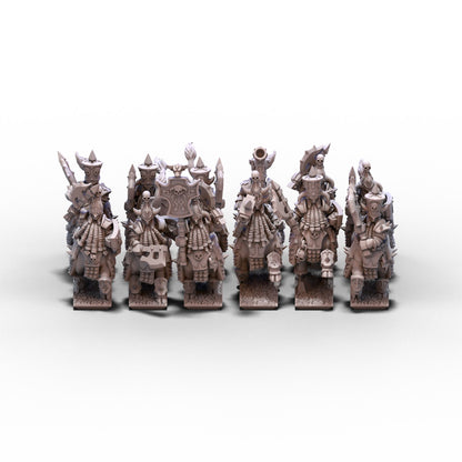 Dwarf Demonsmiths | Centaurs Unit 2 (Big Hats) | 10mm/15mm